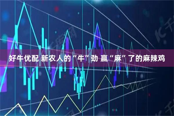 好牛优配 新农人的“牛”劲&#32;赢“麻”了的麻辣鸡